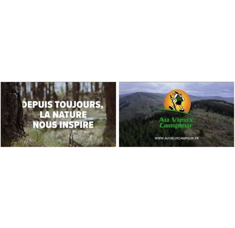 Campagne publicitaire Au Vieux Campeur