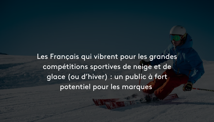 Découvrez le profil détaillé des 21 millions de Français intéressés par les Jeux Olympiques d'hiver 2026 en Italie : données socio-démographiques, comportements de consommation et leviers médias affinitaires. Analyse TGI France.