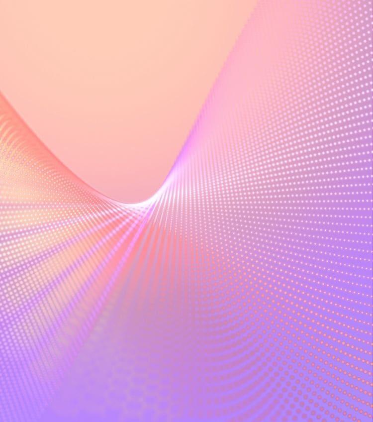 Formes abstraites orange jaune violet